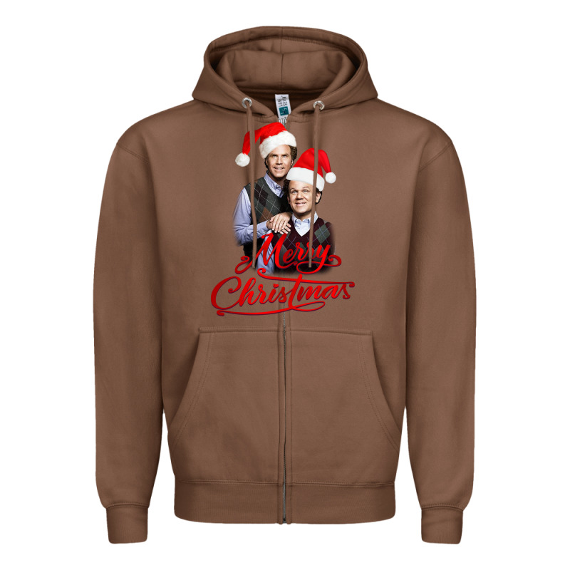 Step Brothers - Merry Christmas - Happy Xmas Zipper Hoodie by DesigneFamous | Teevron