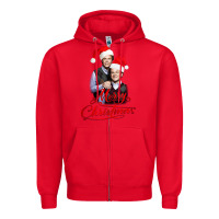 Red Step Brothers - merry christmas - happy xmas Zipper Hoodie - DesigneFamous