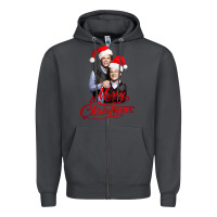 Smoke Step Brothers - merry christmas - happy xmas Zipper Hoodie - DesigneFamous