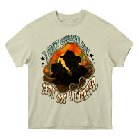 Mossy I don't smoke but he's got a lighter Heavy Core Tee - HowdyJamesFarm