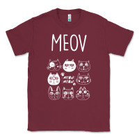 Burgundy Meow Classic Tee - Bettercallsaul