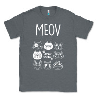 Charcoal Heather Meow Classic Tee - Bettercallsaul