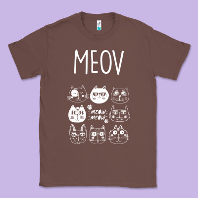 Meow Classic Tee Designed By Bettercallsaul