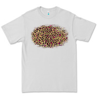 Dove Grey Leopard Pattern Premium Tee - RanaPortraitStore
