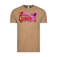Vintage Coffee hey lover flip phone Vintage Tee - FaDigitalArtStudio