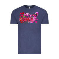 Vintage Denim hey lover flip phone Vintage Tee - FaDigitalArtStudio
