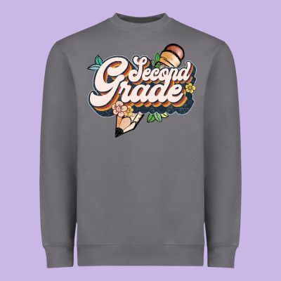 Second Grade Heavyweight Sweatshirt Designed By Jahusdesignshop