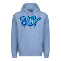 Colony Blue Balloon Boy Premium Hoodie - Artiststas