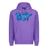Purple Balloon Boy Premium Hoodie - Artiststas