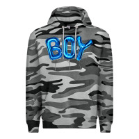 Slate Camo Balloon Boy Premium Hoodie - Artiststas