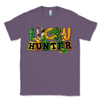 Lavender Lucky hunter St. Patrick's Day Classic Tee - CowGirlArtShop