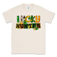 Natural Lucky hunter St. Patrick's Day Classic Tee - CowGirlArtShop