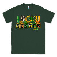 Sports Green Lucky hunter St. Patrick's Day Classic Tee - CowGirlArtShop