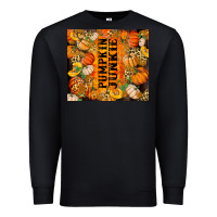 Black Pumpkin Junkie Premium Sweatshirt - RanaPortraitStore