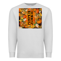 Dove Grey Pumpkin Junkie Premium Sweatshirt - RanaPortraitStore