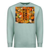 Seafoam Pumpkin Junkie Premium Sweatshirt - RanaPortraitStore
