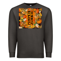 Smoke Pumpkin Junkie Premium Sweatshirt - RanaPortraitStore