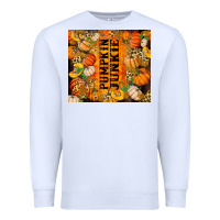 White Pumpkin Junkie Premium Sweatshirt - RanaPortraitStore