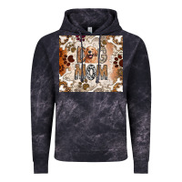 Cloud Black Dog Mom Vintage Hoodie - CowhideDigitalArt