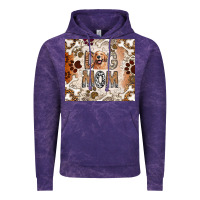 Cloud Purple Dog Mom Vintage Hoodie - CowhideDigitalArt