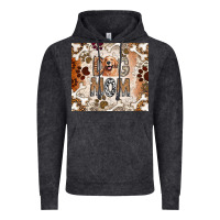 Vintage Black Dog Mom Vintage Hoodie - CowhideDigitalArt