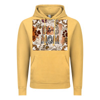 Vintage Mustard Dog Mom Vintage Hoodie - CowhideDigitalArt