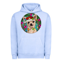 Pigment Grape Ice Christmas Chihuahua Urban Hoodie - RanaPortraitStore