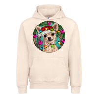 Sandshell Christmas Chihuahua Urban Hoodie - RanaPortraitStore