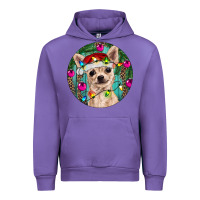 Tulip Christmas Chihuahua Urban Hoodie - RanaPortraitStore