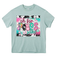 Arona Oh for peeps sake with cowhide tumbler Easter Day Heavy Core Tee - HowdyJamesFarm