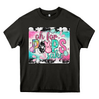 Asphalt Oh for peeps sake with cowhide tumbler Easter Day Heavy Core Tee - HowdyJamesFarm