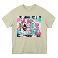 Mossy Oh for peeps sake with cowhide tumbler Easter Day Heavy Core Tee - HowdyJamesFarm