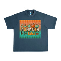 Midnight Navy cutest pumpkin in the patch tumbler Urban Heavy Tee - BundleAndBundleShop