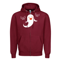 Genshin Impact Hu Tao  Spirit Ghost Art Lightweight Zipper Hoodie | Teevron