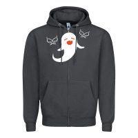 Smoke genshin impact hu tao  spirit ghost art lightweight Zipper Hoodie - DesigneFamous