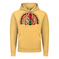 Vintage Mustard Christmas Gnome Vintage Hoodie - CowhideDigitalArt