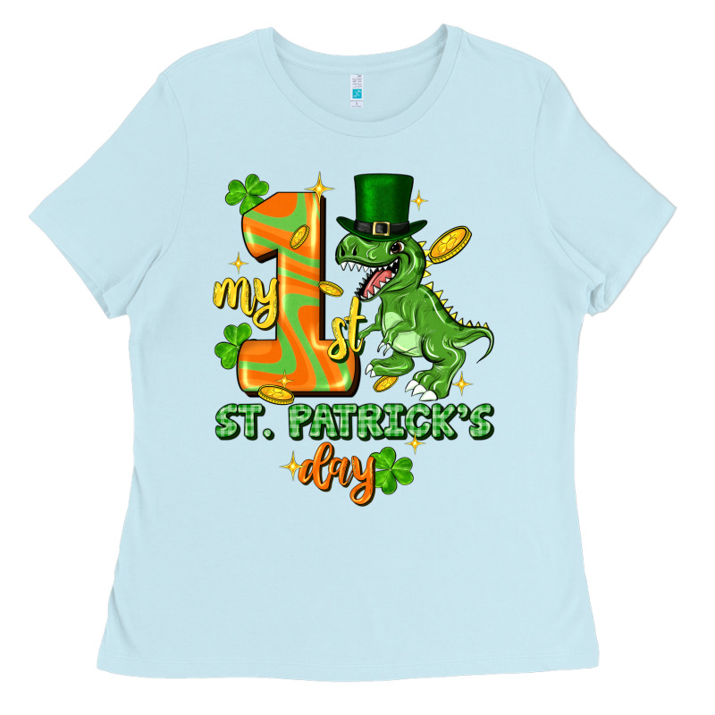My First St. Patricks Day Ladies Tee by FaDigitalArtStudio | Teevron