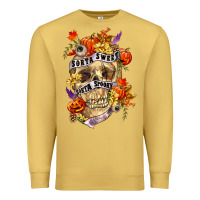 Antique Gold Sorta sweet sorta spooky Premium Sweatshirt - RanaPortraitStore