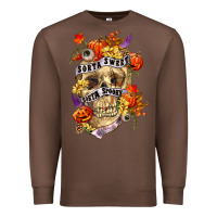 Chestnut Sorta sweet sorta spooky Premium Sweatshirt - RanaPortraitStore