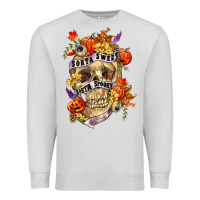 Dove Grey Sorta sweet sorta spooky Premium Sweatshirt - RanaPortraitStore