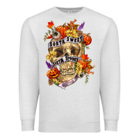 Oatmeal Heather Sorta sweet sorta spooky Premium Sweatshirt - RanaPortraitStore
