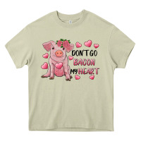 Mossy Valentine's Day Don't Go Bacon My Heart Heavy Core Tee - RanaPortraitStore