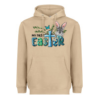 Mushroom My First Easter Bunny Boy Heavyweight Hoodie - RanaPortraitStore