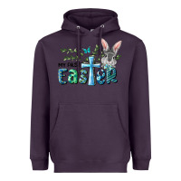 Plum My First Easter Bunny Boy Heavyweight Hoodie - RanaPortraitStore