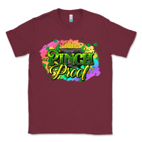 Burgundy pinch proof St. Patrick's  Day Classic Tee - HowdyJamesFarm