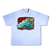 Grape Ice Tis The Season Christmas Truck Urban Heavy Tee - FaDigitalArtStudio