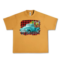 Tis The Season Christmas Truck Urban Heavy Tee | Teevron