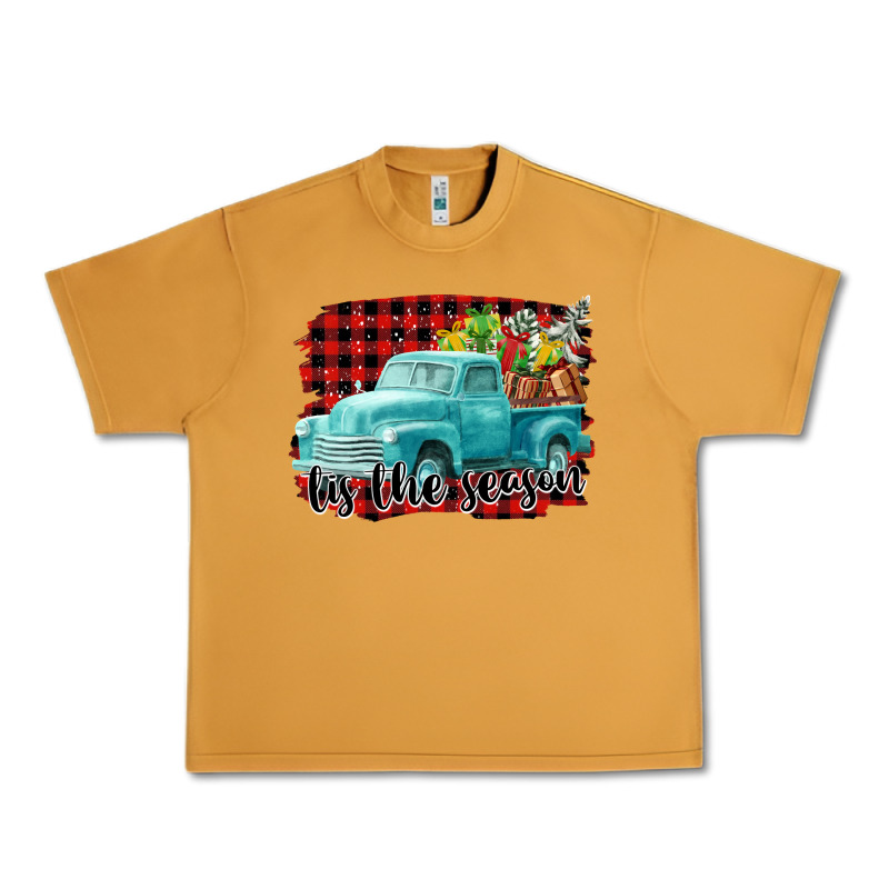 Tis The Season Christmas Truck Urban Heavy Tee by FaDigitalArtStudio | Teevron