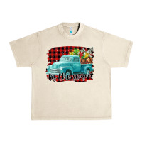Sandshell Tis The Season Christmas Truck Urban Heavy Tee - FaDigitalArtStudio