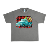 Tornado Tis The Season Christmas Truck Urban Heavy Tee - FaDigitalArtStudio